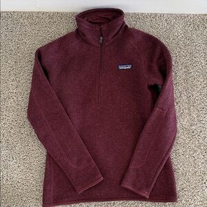Patagonia better sweater 1/4 zip